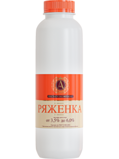 Ряженка А.Ростагрокомплекс 3.5 -6%, 500г