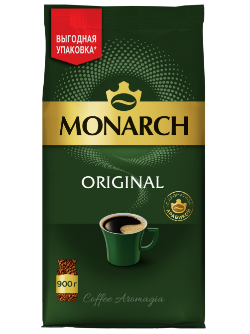 Кофе Monarch Ориджинал растворимый сублимированный, 900г