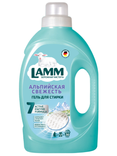 Гель для стирки Lamm Альпийская свежесть, 1.95л