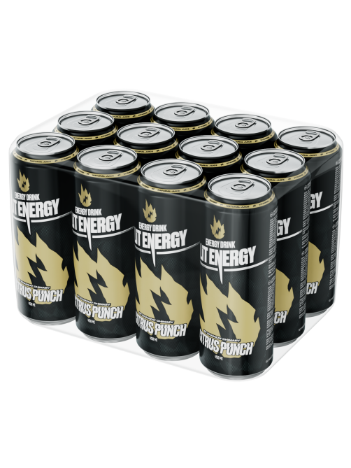 Энергетический напиток Lit Energy Тропический цитрус, 450мл x 12 шт