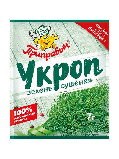 Укроп Приправыч зелень сушеная, 7г