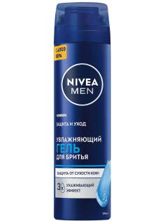 Гель для бритья Nivea Men увлажняющий, 200мл
