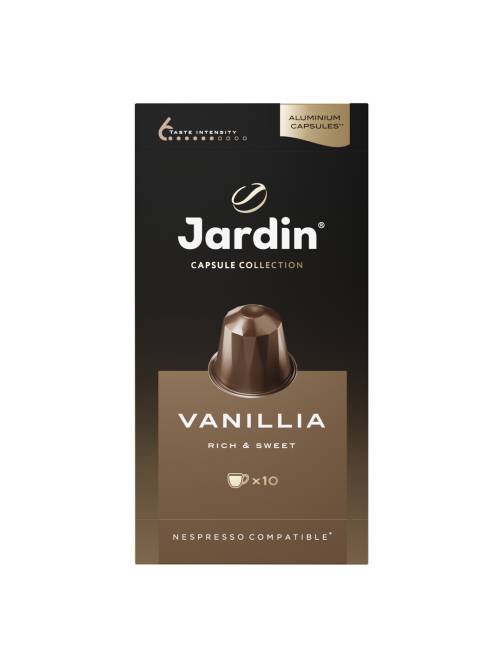 Кофе в капсулах Jardin Vanillia Rich&Sweet для кофемашин Nespresso 10шт, 50г