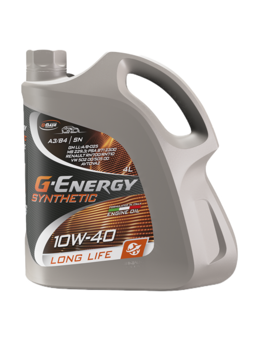 Масло моторное G-Energy Synthetic Long Life 10W-40, 4л