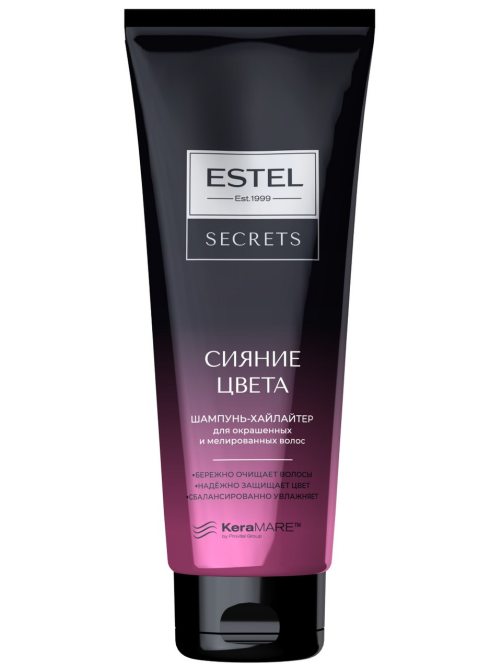 Шампунь Estel Secrets Keramare Сияние цвета, 250мл