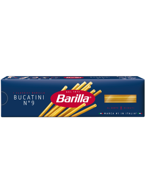 Макаронные изделия Barilla Букатини №9 из твердых сортов пшеницы, 400г