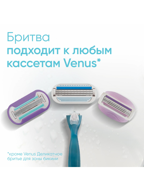 Кассета для бритвенного станка Gillette Venus, 2шт
