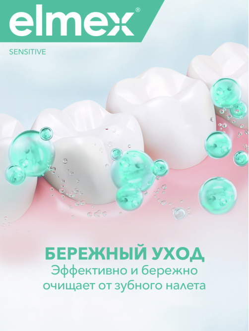 Зубная паста Elmex Sensitive для чувствительных зубов, 75мл