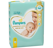 Подгузники для новорожденных Pampers Premium Care mini 4-8кг, 66шт