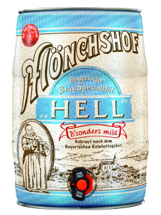 Пиво Monchshof Hell светлое, 5л