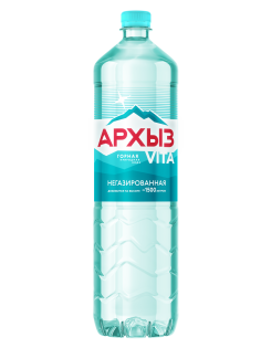 Вода Архыз Vita горная природная негазированная, 1.5л