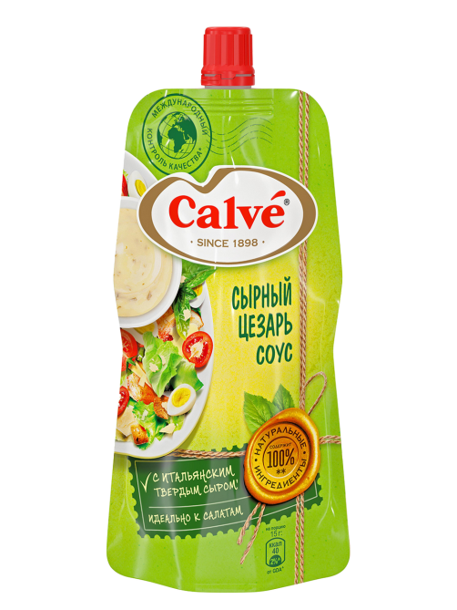 Соус Calve Сырный Цезарь, 230г
