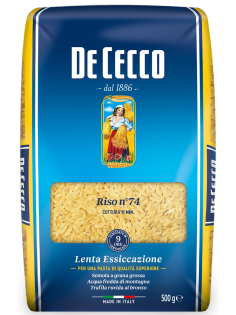 Макароны орзо De Cecco Riso №74, 500г