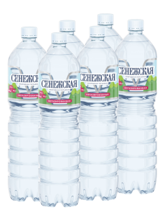 Вода Сенежская питьевая негазированная, 1.5л x 6 шт