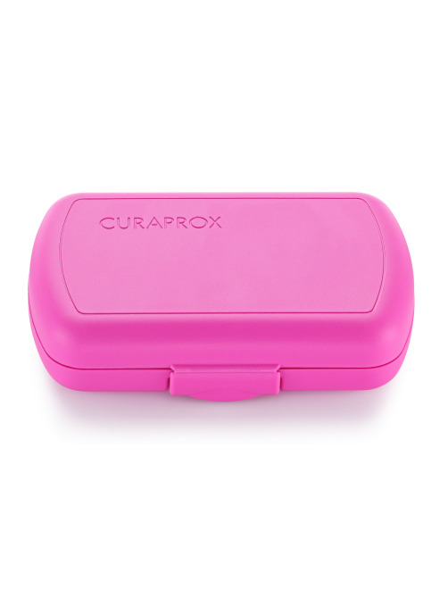 Набор дорожный Curaprox Be You Зубная паста с щеткой и ершиком розовой