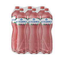Вода Росинка Лайт со вкусом вишни питьевая газированная, 1.5л x 6 шт