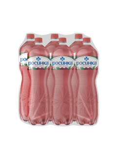 Вода Росинка Лайт со вкусом вишни питьевая газированная, 1.5л x 6 шт
