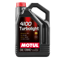Масло моторное Motul 4100 Turbolight 10W40, 4л