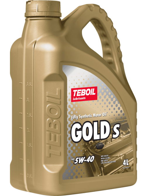 Масло моторное Teboil Gold S 5W-40, 4л