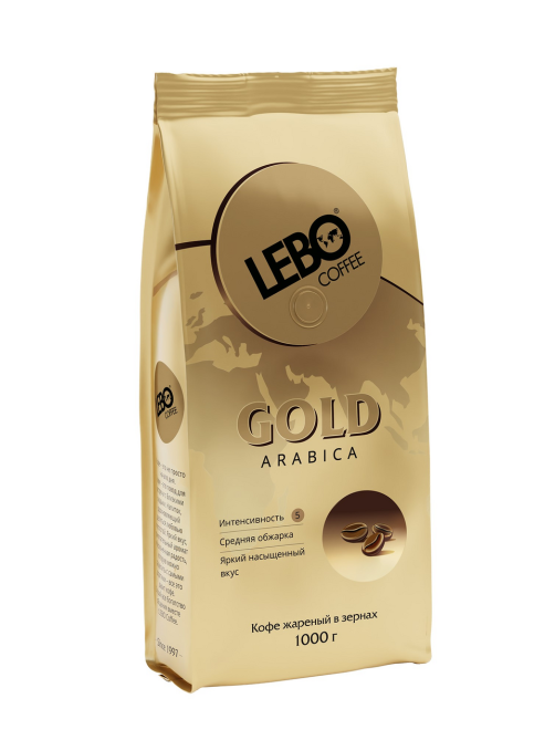 Кофе Lebo Gold в зернах, 1кг