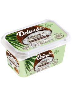 Масло кокосовое Delicato рафинированное, 400г