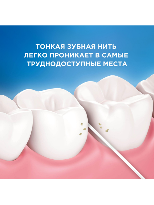 Зубная нить Oral-B Essential floss мятная, 50м