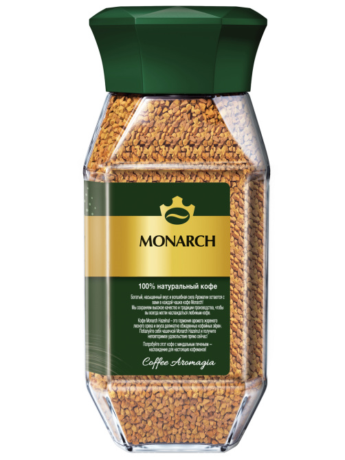 Кофе Monarch Лесной орех растворимый, 95г