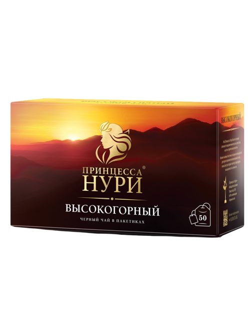 Чай Принцесса Нури высокогорный черный (2г x 50 шт), 100г