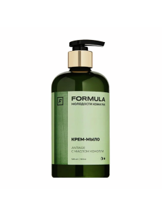 Крем-мыло F Formula Antiage с маслом конопли, 500мл