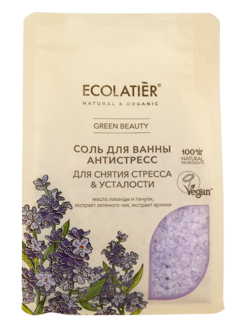 Соль для ванны Cafemimi Антистресс, 600г