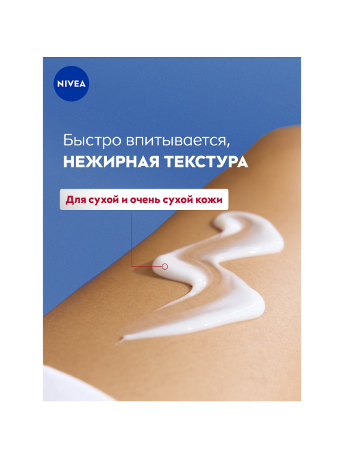 Бальзам Nivea Sos для тела увлажняющий с пантенолом, 250мл