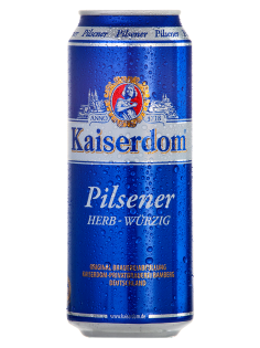 Пиво Kaiserdom Pilsener светлое 4.9%, 0.5л