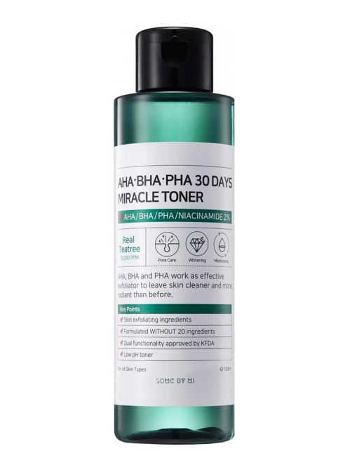 Тонер для лица Some By Mi AHA-BHA-PHA 30 Days Miracle, 150мл