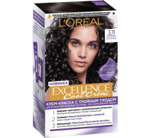 Крем-краска для волос L'Oreal Paris Excellence Color 3.11 Темный каштан, 258мл