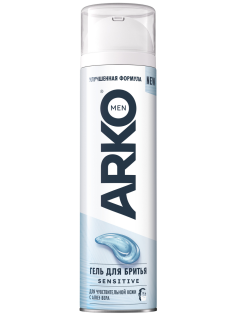 Гель для бритья Arko Men Sensitive, 200мл