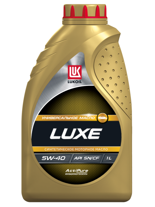 Масло моторное синтетическое Lukoil Люкс 5W-40 SN/CF, 1л