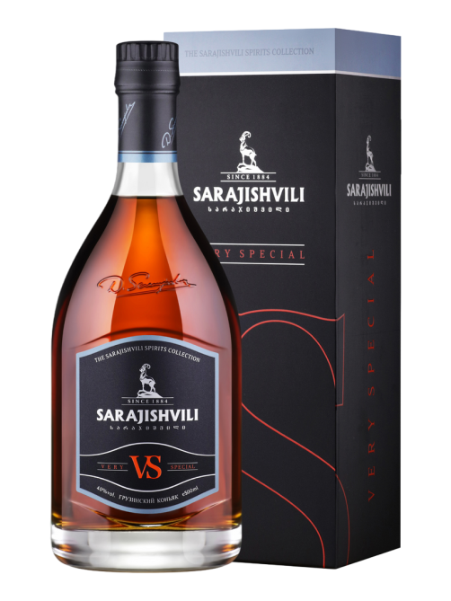 Коньяк Sarajishvili VS 6 лет в подарочной упаковке, 0.5л