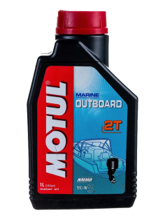 Масло Motul Outboard для лодочных моторов 2-тактный двигатель, 1л