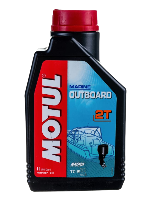 Масло Motul Outboard для лодочных моторов 2-тактный двигатель, 1л