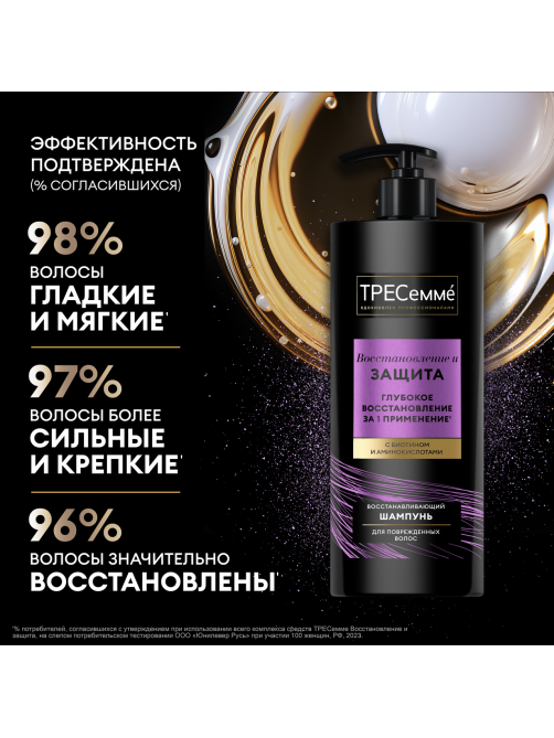 Шампунь Тресемме Восстановление и защита, 1л