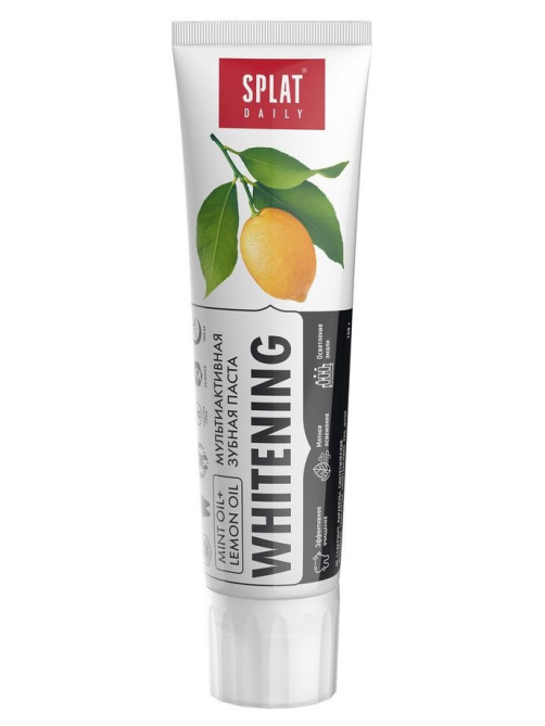Зубная паста Splat Daily Whitening для отбеливания зубов, 100г