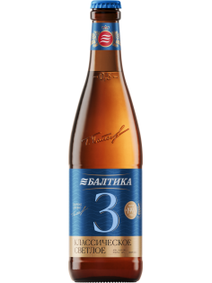 Пиво Балтика №3 классическое, 0.5л