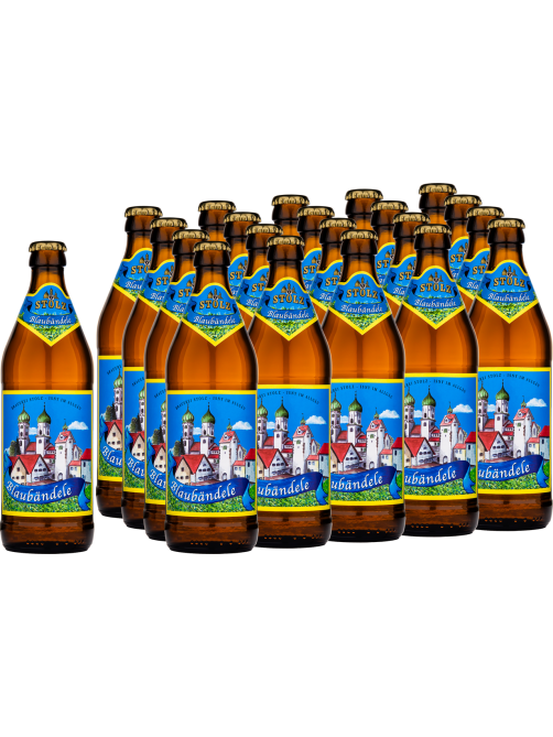Пиво Allgauer Stolz Blaubandele светлое, 0.5л
