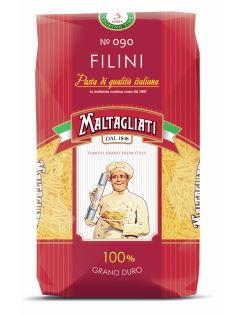 Макароны вермишель Maltagliati Filini №090 высший сорт, 450г