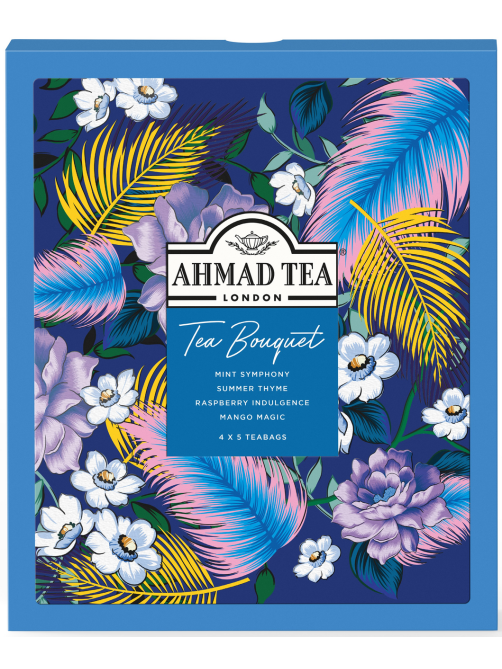 Чай подарочный Ahmad Tea Чайный букет ассорти 4 вкуса, 31.5г
