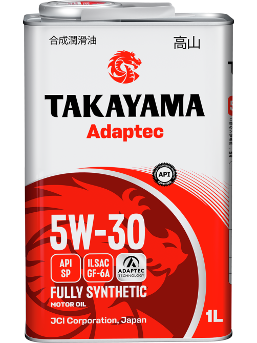 Масло моторное Takayama Adaptec GF-6A SP 5W-30, 1л
