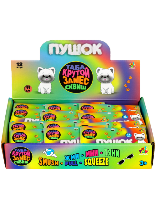 Игрушка 1Toy Крутой замес Собака Муссик сквиш