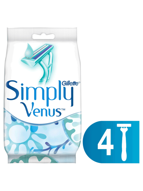 Бритва Gillette Venus Simply одноразовые для женщин, 4шт