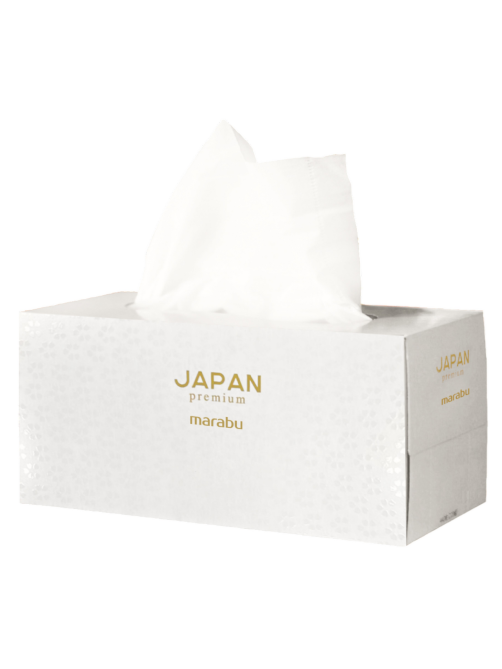 Салфетки бумажные Marabu Japan Premium белые 2 слоя, 220шт