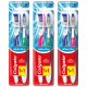 Зубная щетка Colgate White Plus отбеливающая жесткая, промоупаковка 1+1